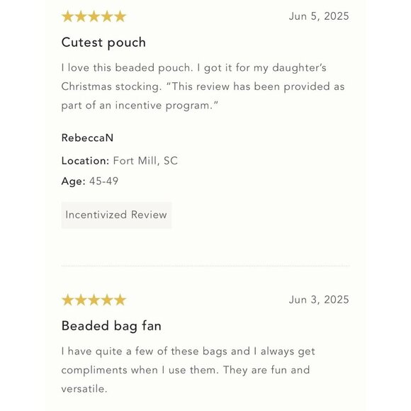 NWT - Anthropologie The Fiona Large Beaded Pouch - Picture 15 of 15